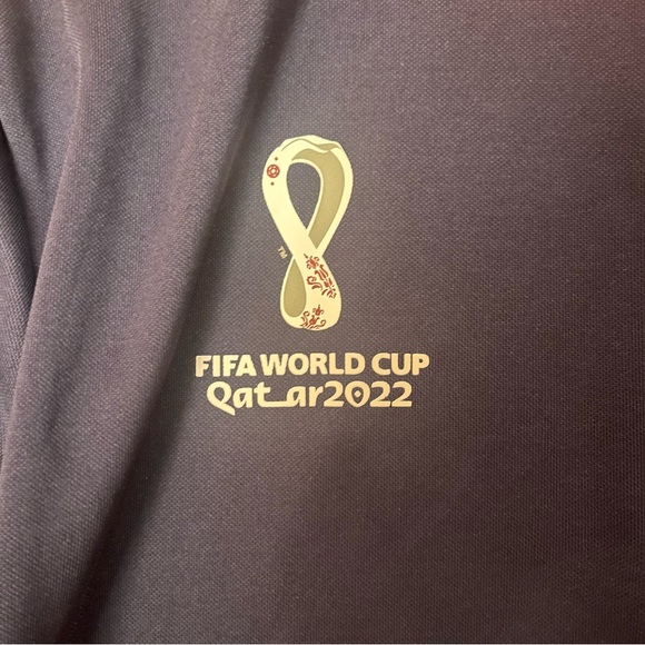 FIFA United States World Cup 2022 Men’s Zip Up Shirt/Polo (Large) - Picture 3 of 5